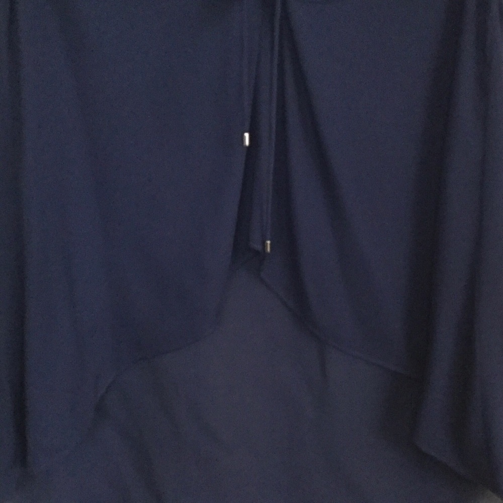 ๐บSOLD๐บ Haute Hippie Ruffle Lace Up Silk Top - Picture 5 of 8